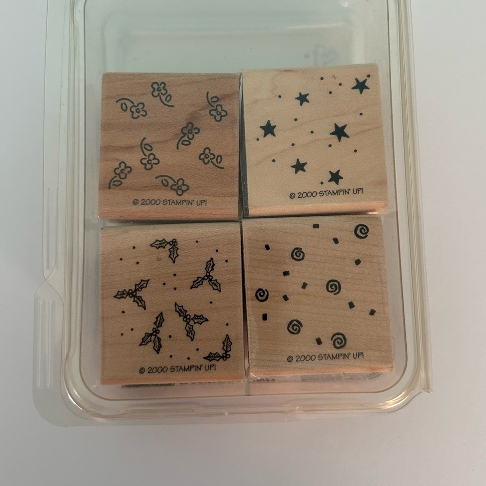 Stampin’ Up! 2004 “Fine Frames” Rubber Stamp Set